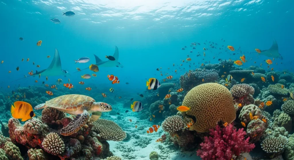 Marine life you can see in the Anambas Islands