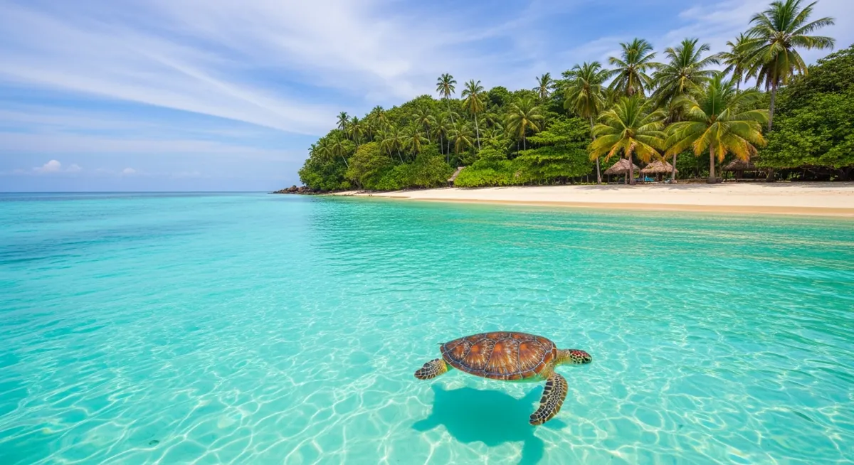 Where to see turtles safely in the Anambas Islands